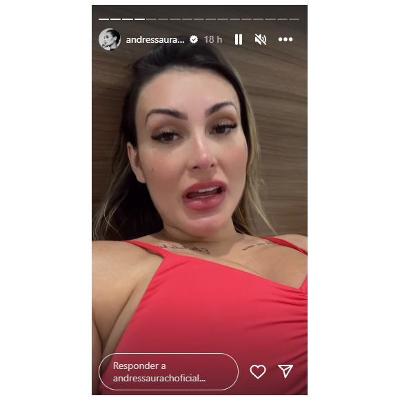 Andressa Urach explicou o que aconteceu durante viagem a São Paulo: 'Que ódio'