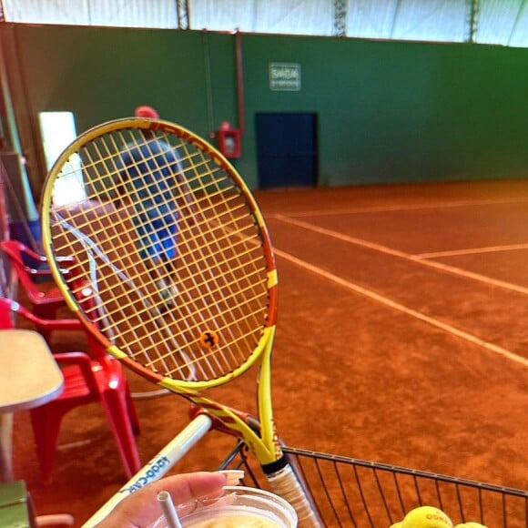 Jojo Todynho também começou a fazer aulas de tênis