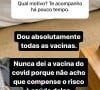 Letícia Cazarré explicou decisão de não vacinar filhos contra a Covid-19
