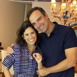 Tadeu Schmidt e esposa: Ana Cristina é reservada e está casada com o jornalista há 24 anos