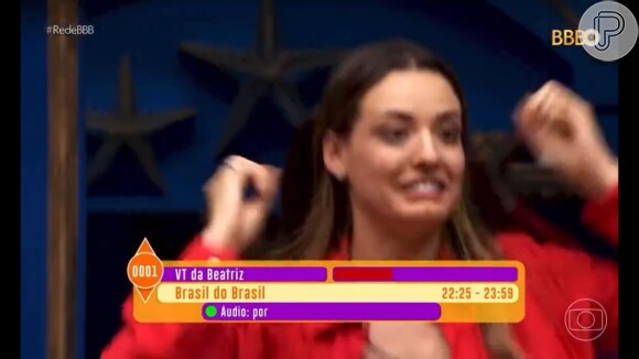 'BBB 24': Beatriz, considerada uma das protagonistas do programa na web, ganhou um VT especial