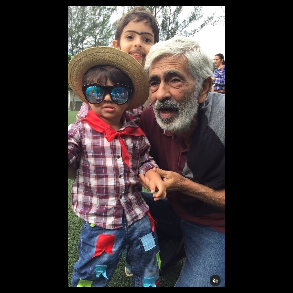 Morte do pai de Juliana Paes: Jacutinga da novela 'Renascer', atriz destacou a relação de Carlos Henrique com os netos