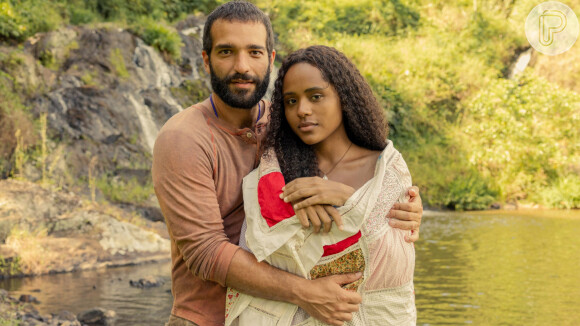 Em 'Renascer', o beijo entre Maria Santa (Duda Santos) e José Inocêncio (Humberto Carrão) mexerá com a vida dos dois.