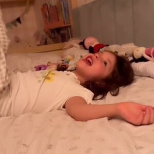 Sienna e Chiara pediram a Deus que Fabiana Justus volte logo para casa