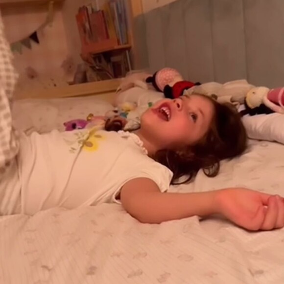 Sienna e Chiara pediram a Deus que Fabiana Justus volte logo para casa