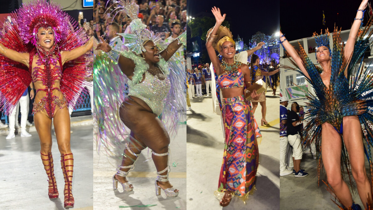 Foto: Carnaval RJ 2024: Jojo Todynho, Sabrina Sato, Adriane Galisteu e mais  famosas esbanjam ousadia em looks de desfile no 2º dia. Fotos! - Purepeople