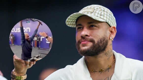 Neymar viraliza em vídeo treinando e é detonado na web: 'Consciência corporal de uma ameba'