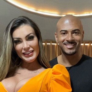 Andressa Urach também vive um relacionamento aberto com o ator pornô Lucas Matheus
