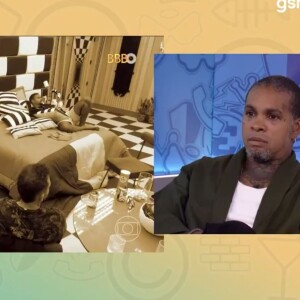 'BBB 24': Rodriguinho assistiu ao VAR dos comentários sobre o corpo de Yasmin Brunet no Quarto do Líder