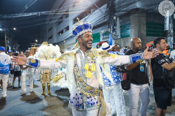No Dança dos Famosos 2024, Samuel de Assis brilhou em desfile pós-carnaval da Beija-Flor