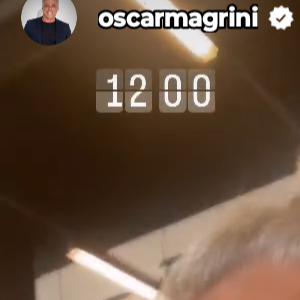 As 62 anos, Oscar Magrini gosta de mostrar sua rotina na academia pelas redes sociais