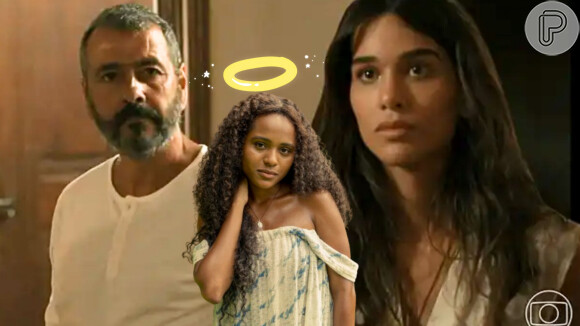 Em 'Renascer', a alma de Maria Santa (Duda Santos) começara a aparecer para os principais personagens nesta semana, como Mariana (Theresa Fonseca) e Inocêncio (Marcos Palmeira).