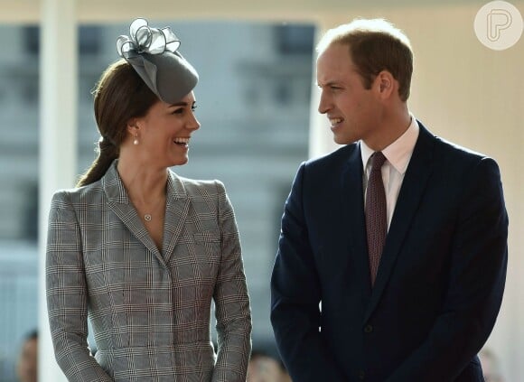 Kate Middleton e Príncipe William: muitos súditos consideraram a menção como uma forma sutil de afastar rumores de crise no casamento