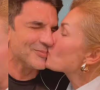 Edu Guedes provoca Ana Hickmann e ganha beijo da namorada em jantar romântico a dois: 'Amanhã vai ser melhor ainda'