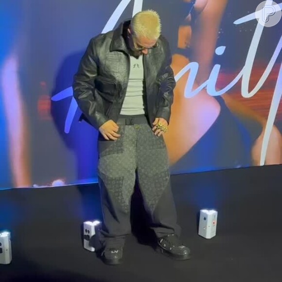 MC Daniel compareceu à festa de Anitta em Miami