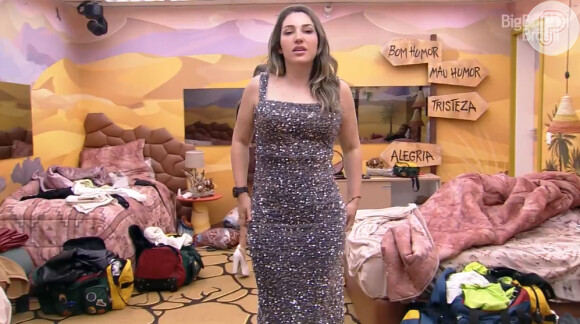 Amanda se consagrou vencedora do 'BBB 23' usando vestido brilhante na final