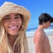 Carolina Dieckmann tem 6 dedos no pé? Atriz posa na praia com filho e detalhe NUNCA visto antes rouba a cena: 'Nunca sabia'