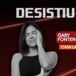 Gaby Fontenelle não aguentou a pressão do jogo e saiu de 'A Grande Conquista 2'