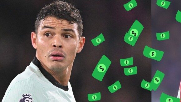 Thiago Silva fora do Chelsea: sabia que a fortuna do jogador, cotado para o Fluminense, é 562% menor do que a de Cristiano Ronaldo?