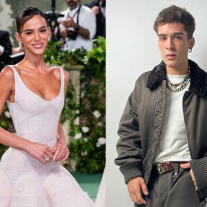 João Guilherme viu o look de Bruna Marquezine no Met Gala 2024 e fez questão de elogiar