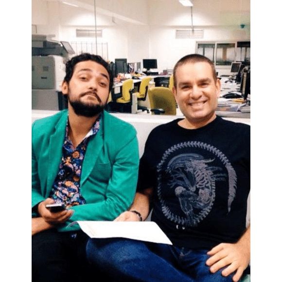 Eduardo Sterblitch e Bola brigaram depois que o comediante saiu do 'Pânico'