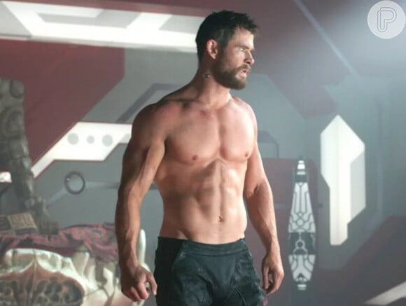 Para o filme, Chris Hemsworth precisou emagrecer muito e fez uma dieta de apenas 500 calorias por dia