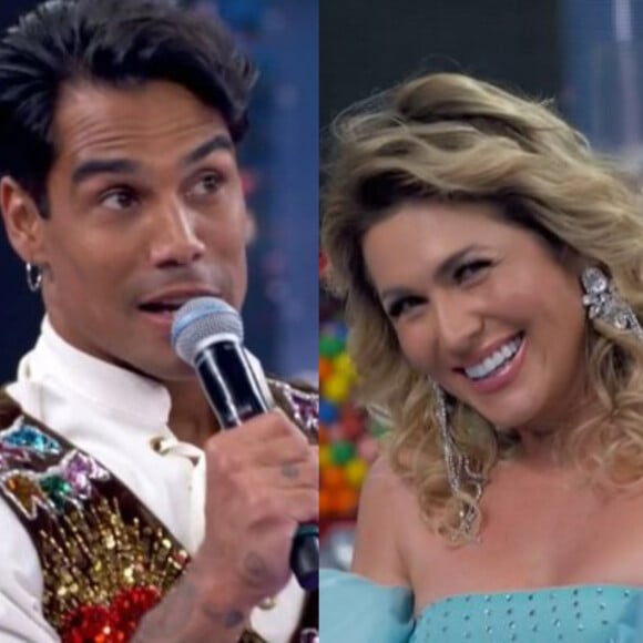 Lívia Andrade insinua pegação entre Micael Borges e professora do 'Dança dos Famosos' e Luciano Huck repreende: 'Pediu a palavra para falar bobagem'