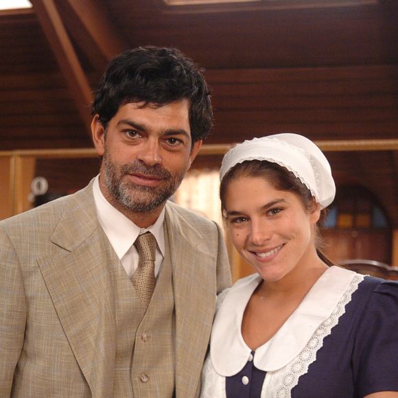 Eduardo Moscovis e Priscila Fantin na novela Alma Gêmea