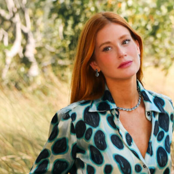 Marina Ruy Barbosa monta look de R$ 7 mil com animal print exótico em viagem ao Pantanal. Veja detalhes!