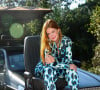 Marina Ruy Barbosa apostou em um look animal print exótico, com estampa do sapo cururu ao visitar no Pantanal o Instituto Arara Azul