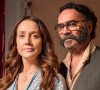 Em Renascer, Patroa (Camila Morgado) e Rachid (Almir Sater) terão intensa noite de amor nos próximos capítulos