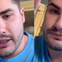 Lucas Souza deixa hospital após ter vídeo íntimo com ex-namorado exposto e avisa: 'Não vou parar'