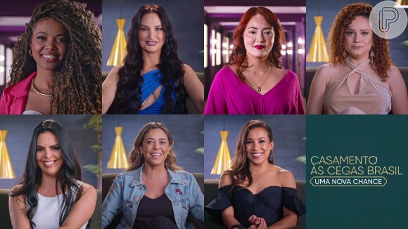 Confira o elenco feminino de 'Casamento às Cegas Brasil 4', que estreou hoje (19) na Netflix