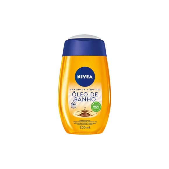 Sabonete Líquido Óleo de Banho, Nivea