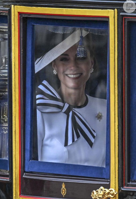 Kate Middleton: aparição no Trooping the Colour foi a primeira desde que iniciou quimioterapia preventiva contra um câncer