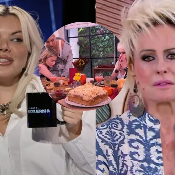 Ana Maria Braga reagiu ao comentário de Duda Beat sobre não comer no 'Mais Você' com Luísa Sonza