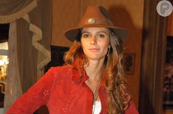 Fernanda Lima estreou nas novelas como Diana Bullock em 'Bang Bang', que ficou no ar entre 2005 e 2006 na TV Globo