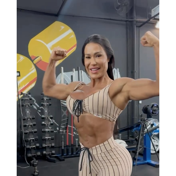 Gracyanne Barbosa revelou que ganhou mais de 4 quilos de massa magra nos últimos meses