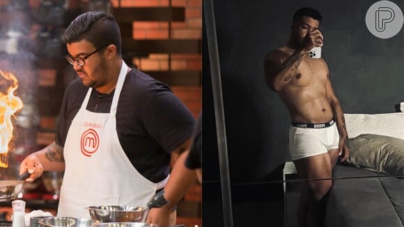 7 anos depois de sua estreia no 'MasterChef', Léo Santos tem impressionado internautas por uma mudança radical em sua aparência