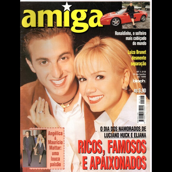 Eliana e Luciano Huck: reza a lenda que o namoro chegou ao fim devido a uma traição por parte do apresentador. Afinal, o que a imprensa noticiou na época?