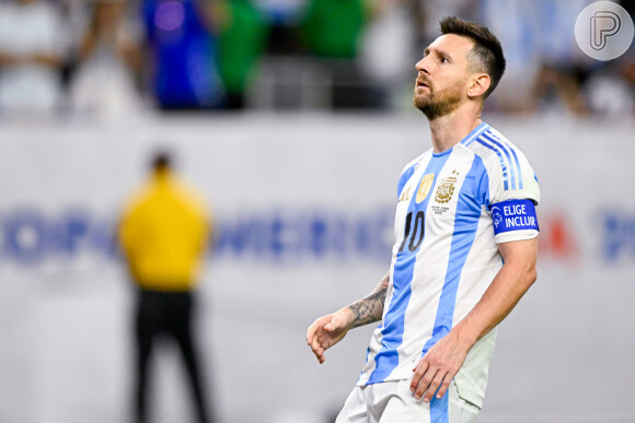 Lionel Messi e a Argentina podem conseguir o segundo título seguido da Copa América, após o troféu de 2021. Jogador vai enfrentar o Canadá nesta terça-feira 9 de julho de 2024 valendo vaga na final