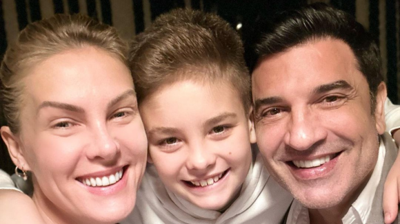 Filho de Ana Hickmann e Alexandre Correa chama atenção nas redes sociais ao comentar casamento da mãe com Edu Guedes
