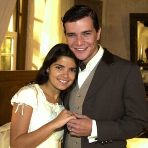 Vanessa Giácomo e Daniel de Oliveira são os protagonistas da novela Cabocla, de 2004