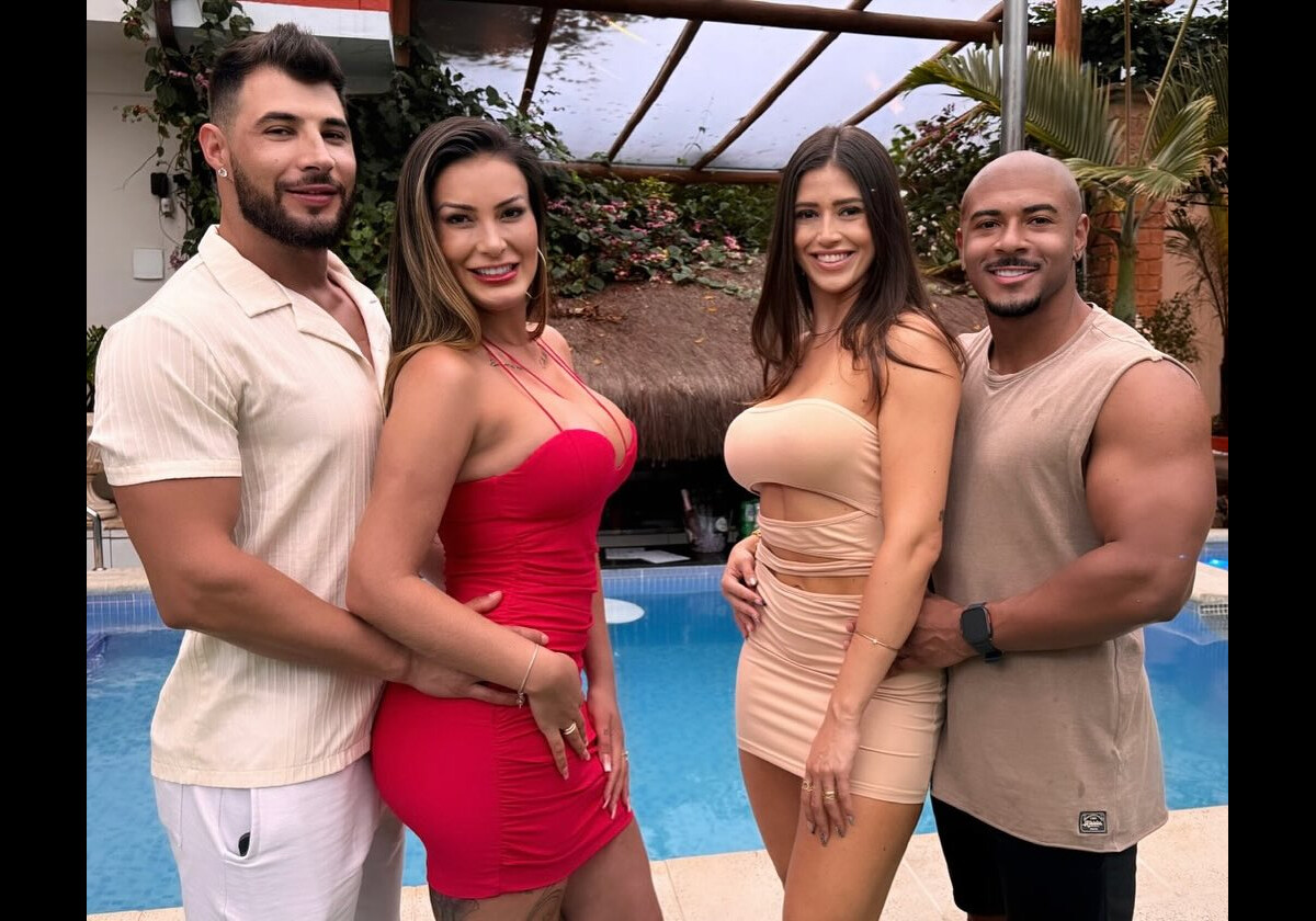 Foto: Andressa Urach gravou com Graziela Lima, conhecida como 'a casada ...