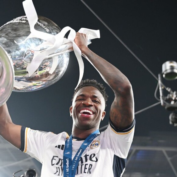 Vini Jr. foi campeão da Champions League este ano, pelo Real Madrid