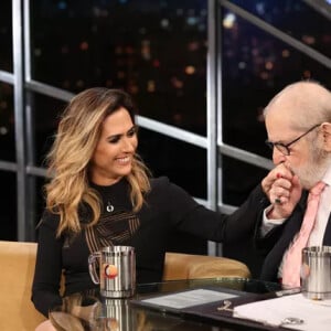 Tatá Werneck foi duas vezes ao 'Programa do Jô'; uma em 2014 e outra em 2016