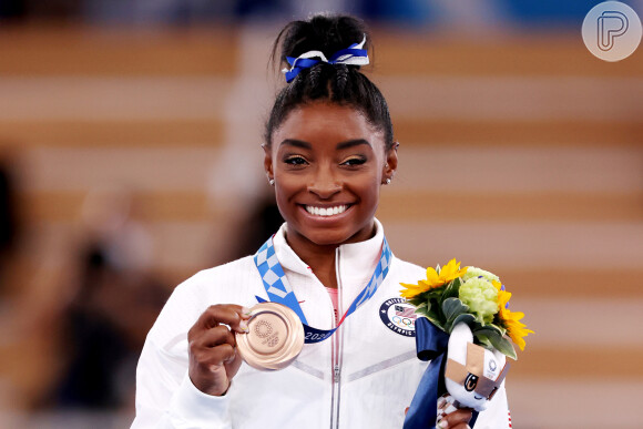 Simone Biles deixou as Olimpíadas passadas com 1 quilo em medalhas