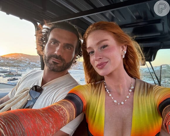 Marina Ruy Barbosa está noiva do milionário Abdul Fares, de quem teve a companhia em viagem no exterior em agosto de 2024