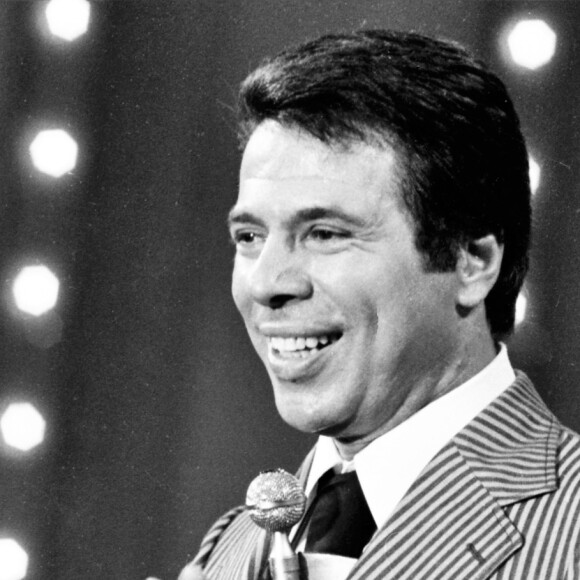 Silvio Santos em foto do seu programa em 1977