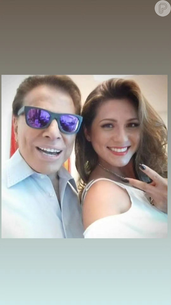 Após a morte de Silvio Santos, Livia Andrade prestou homenagens ao 'patrão' nas redes sociais